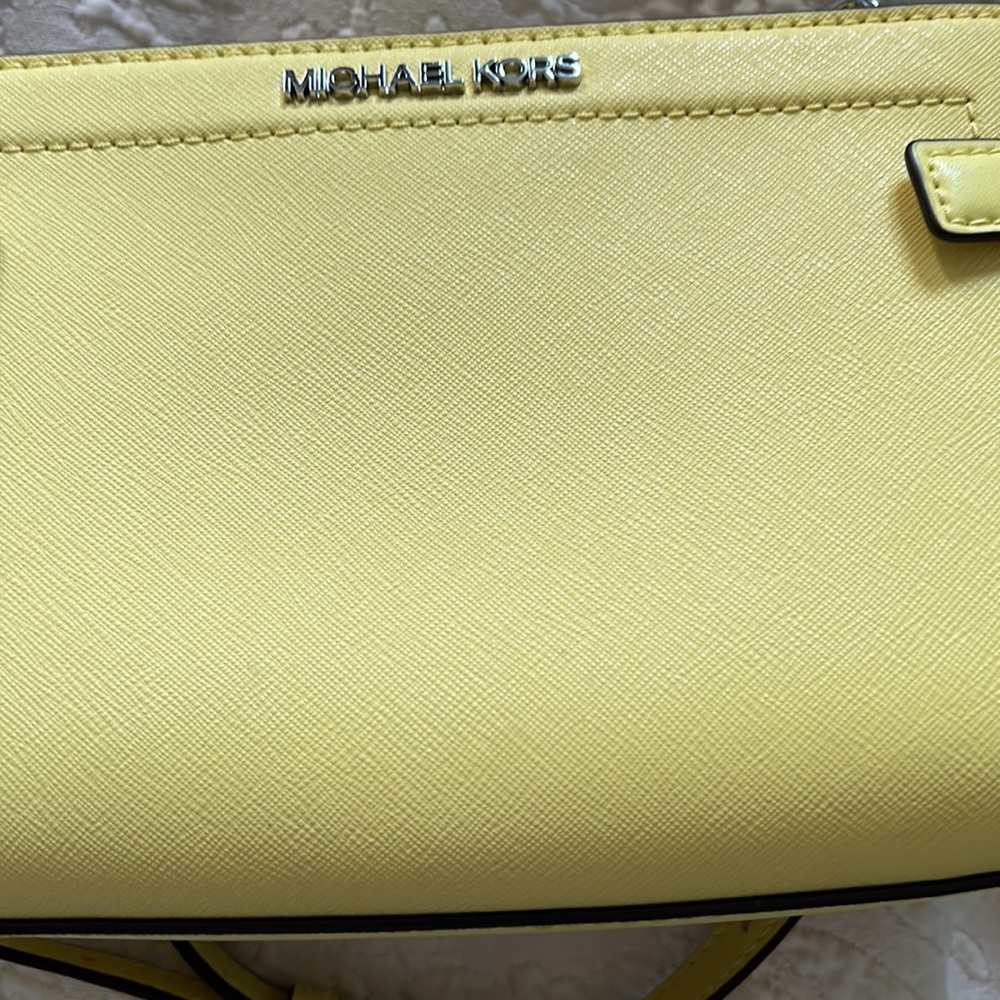 NWT Michael Kors Rayne Sunshine Crossbody - Picture 12 of 16